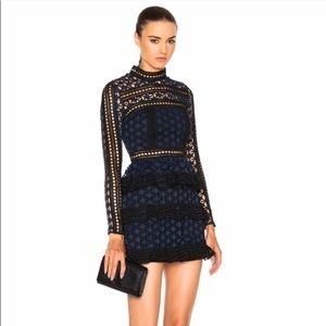 NWT Self-Portrait Laced Star Dress